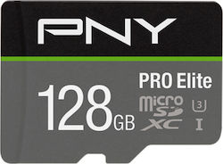 PNY Pro Elite microSDXC 128GB Class 10 U3 V30 A1 UHS-I