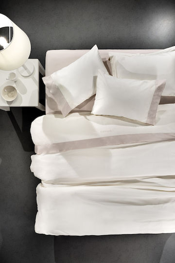 Guy Laroche Set King Size 4Stück 270x280cm Silky Natural/Ivory