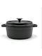 Muhler Deep Pot made of Cast Iron 3.4lt / 24cm