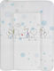 Lorelli Soft Changing Pad Stars made of Fabric Lovely World Blue 50x70cm