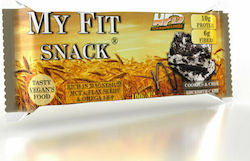 Fit & Shape My Fit Snack Μπάρα Πρωτεΐνης με Γεύση Cookies & Cream 100gr