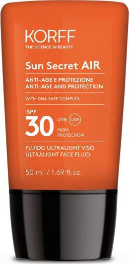 Korff Sun Secret Air Sonnencreme Creme Gesicht SPF30 50ml