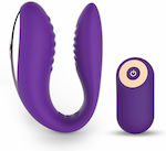 Toyz4lovers Love Nest Vibrator for Couples with Remote Control 10cm Purple