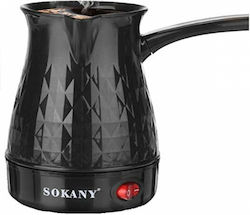 Sokany SK-219 Ηλεκτρικό Μπρίκι 600W με Χωρητικότητα 500ml Μαύρο