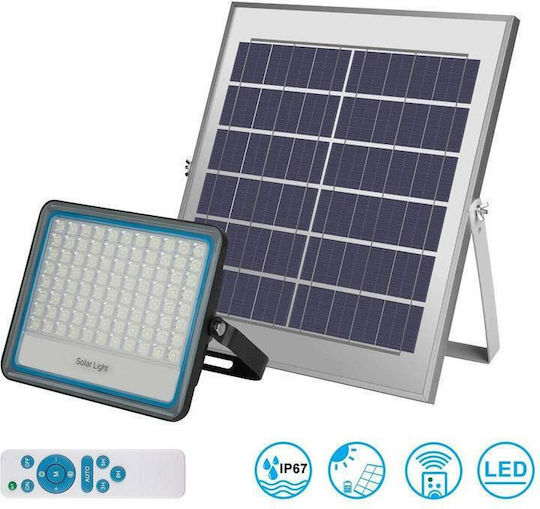 Solar LED Floodlight 70W with Remote Control