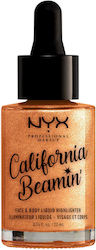Nyx Professional Makeup California Beamin' 04 Golden Glow 22ml
