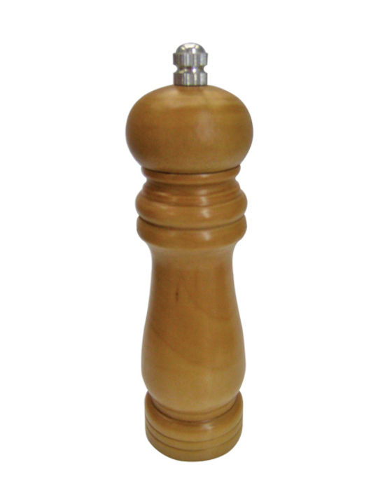 Manual Wooden Pepper Mill 16.5cm Brown