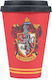 Half Moon Bay Harry Potter-Gryffindor Cană Bambus Cu Capac Roșie 400ml