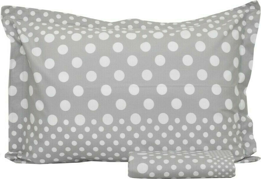 Anna Riska Mix & Match Σετ Μαξιλαροθήκες Oxford 50x70εκ. 26 Γκρι ...