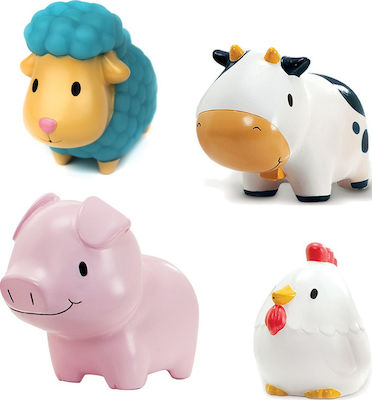 Munchkin Squirtin' Barnyard Friends Figuri Stropitoare pentru 9++ Luni 4buc