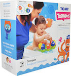 Tomy Toomies Octopals Water Faces for 12++ Months 9pcs