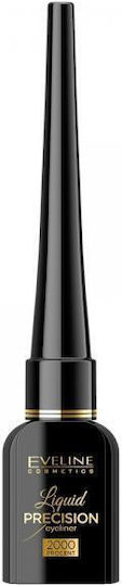 Eveline Liquid Precision 2000 Prozent Langer Aufenthalt & Wasserdichter Liquid Augenkonturenstift 4ml
