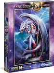 Anne Stokes Collection Dragon Mage Puzzle 2D 1000 Bucăți