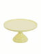 A Little Lovely Company Τουρτιέρα Πλαστική με Πόδι Κίτρινη 23.5x23.5x12εκ.
