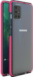 Hurtel Spring Back Cover Σιλικόνης Φούξια (Gala...