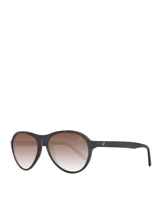 Web Unisex Sunglasses with Brown Plastic Frame ...