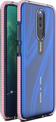 Hurtel Spring Back Cover Σιλικόνης 1mm Ροζ (Red...