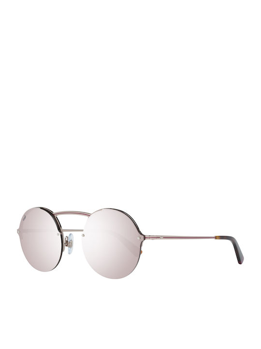 Web Sunglasses Silver with Metal Frame & Silver Lens