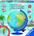 Puzzleball Globe In German for 7++ Years 180pcs Ravensburger