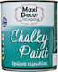 Maxi Decor Chalky Paint Χρώμα Κιμωλίας 500 Λευκ...