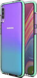 Hurtel Spring Back Cover Σιλικόνης 1mm Τιρκουάζ...