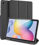 Dux Ducis Domo Smart Flip Cover Δερματίνης Μαύρο (Galaxy Tab S6 Lite 10.4)