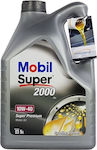 Mobil Super 2000 X1 10W-40 5lt Super Premium