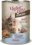 Morando Miglior Gatto Sterilised Γαρίδες / Ψάρια 400gr