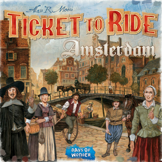Επιτραπέζιο Παιχνίδι Ticket to Ride: Amsterdam για 2-4 Παίκτες 8+ Ετών (EN) Days of Wonder