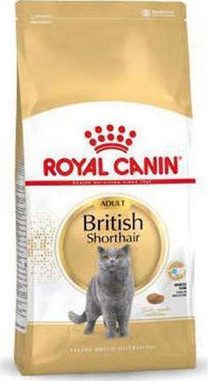 Royal Canin British Shorthair Adult Hrană Uscată fără Gluten pentru Pisici Adulte cu Porumb 10kg