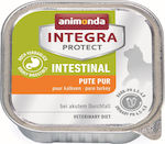 Animonda Integra Protect Intestinal Nasses Katzenfutter für Katze in Tablett mit Türkei 100gr 12608