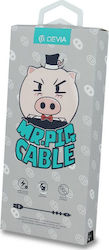 Devia Mr Pig Regular USB-A la Cablu Lightning N...