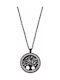 Tree of life necklace - BLACK