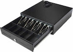 Admate HS-330 Cash Drawer with 8 Coin Slots and 4 Slots for Bills 33x37x9cm