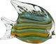 Zaros Decorative Fish made of Glass 14x5.5x10.5cm 1pcs