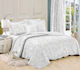 Adam Home 7010 Σετ Κουβερλί Μονό Microfiber Γκρι 160x220cm 2τμχ