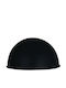 Home Lighting Round Lamp Shade Black with Diameter 17cm