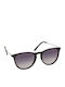 L663 Unisex Sunglasses with Black Frame and Black Gradient Polarized Lens