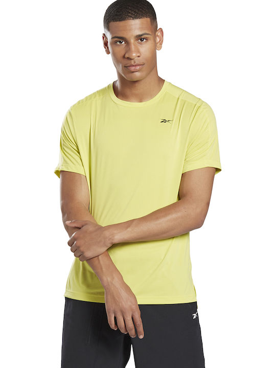 United By Fitness Perforated Athletic T-shirt Chartreuse