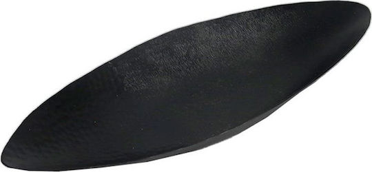 InTheBox Boat Декоративна купа Алуминий Черен 49x19.5x5см 1бр