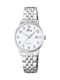 Lotus Watches Herrenuhr 35mm Batterie mit Silber Metallarmband