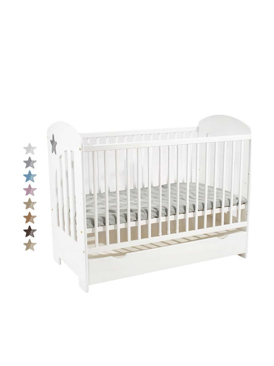 Just Baby Κούνια Πολυμορφική Stern Grey Star γι...