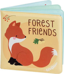 A Little Lovely Company Forest Friends Bath Book for 12++ Months