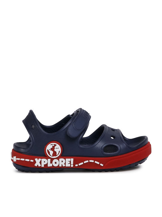 Coqui Yogi Sandals Navy Blue