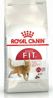 Royal Canin Fit 32 Trockenfutter für erwachsene Katzen mit Geflügel 10kg