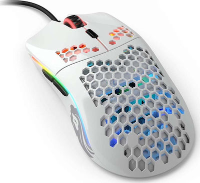 Glorious PC Gaming Race Model O RGB Gaming Mouse 12000 DPI White Glossy