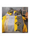 Palamaiki AEK Coverlet Queen Size Cotton Yellow 230x240cm