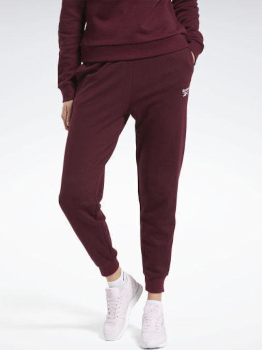 Classics French Terry Pantaloni de Trening Burgundy