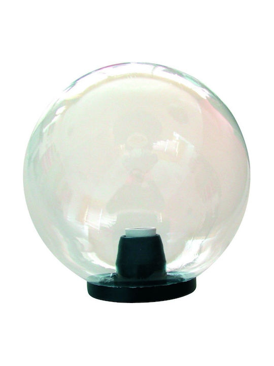 NB Lighting Globe Waterproof Outdoor Globe Lamp Built-In Led Transparent 20cm