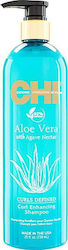 CHI Aloe Vera Șampoane de Netezire pentru Bucle Păr 1x739ml